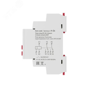 Реле времени RT-2C 2 регулир. порога времени 2 исп. конт. rt-2c