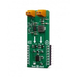 MIKROE-3652, Средства разработки интегральных схем (ИС) управления питанием Buck 12 Click