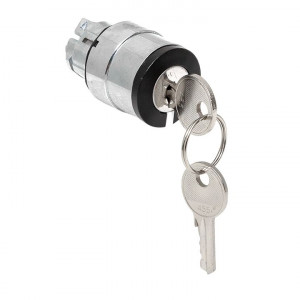 Исполнительный механизм переключателя ХB4 на 2 положения с замком, с извлечением ключа во всех положениях IP65 EKF XB4BG2F-2P-65