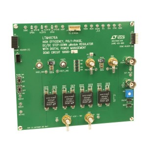 DC1989B-C, Средства разработки интегральных схем (ИС) управления питанием LTM4676 Demo Board - 75A Three LTM4676,