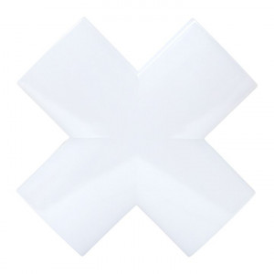 Фигурный коннектор для светодиодных линейных светильников ДБО-X белый 12Вт 6500К IP20 LUMA EKF LBL-X-12-W-6500