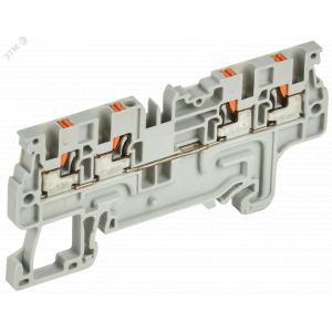 Колодка клеммная CP-MC 4 вывода 1,5мм2 серая YCT22-00-4-K03-001