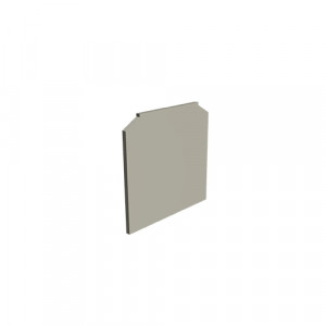 Боковая крышка 9701/12, Крышка боковая, для клемм 9700 A/12/16 S35, цвет: серый