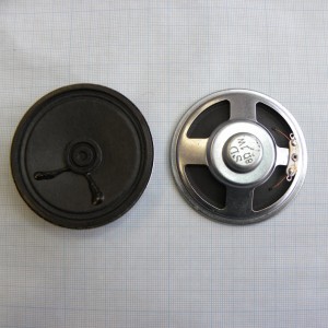 YD66 8 Ом 3 Вт, Головка динамическая, сопр. 8 Ом, мощн:  1 Вт размеры: диаметр 66мм