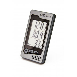 DT-322 Цифровой Термогигрометр часы
