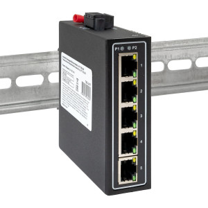 Промышленный неуправляемый коммутатор U-5T, 5 портов 10/100Base-T(X) RJ45, монтаж на динрейку TSX-U-5T EKF