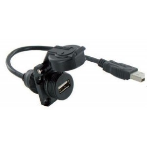 USBAPSCC2203A, Кабели USB / Кабели IEEE 1394 USBA Fld SQFlg SC Cp USBA 0.3M Crdset