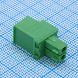 15EGTKB-3.5-02P-14-00, Разъемный клеммный блок, 2 контакта. Серия 15EGTKB-3.5