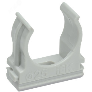 Держатель для труб (клипса) CF25 с защелкой CTA10D-CF25-K41-100