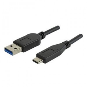 CBL-UA-UC-1, Кабели USB / Кабели IEEE 1394 Cable, 1000 mm, USB type A to USB C, 5V/1A, 5 Gbps, 28 AWG, PVC