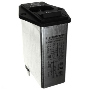 FN1394-2.5-05-11, Модули подачи электропитания переменного тока 2.5A MOD PWR INLET IEC FILTER