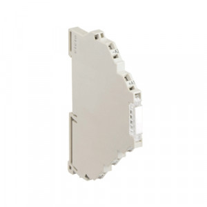 Релейный модуль FLARE-230VAC/48VDC-0,5A, Интерфейсный релейный (твердотельное) модуль, 1 переключающий контакт, рабочее напряжение: 230 V AC, номинальное напряжение переключения: 48 V DC, коммутируемый ток: 500 mA, с пружинной фиксацией провода, серия flare Solid-State-Relay