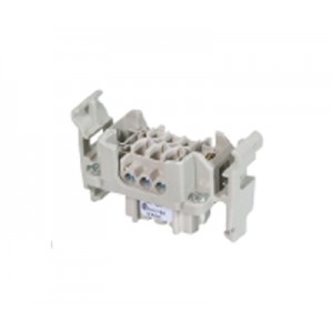 Розеточная контактная вставка Z5.570.3056.0, Розеточная контактная вставка, винтовая фиксация, 16 полюсов + PE, типоразмер 16B, 500V, 16A, сечение обслуживаемых проводников 0,5-2,5 мм кв, тип покрытия контактов: олово, с защелками, с монтажной рамкой