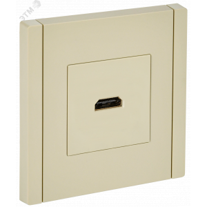 FORTE&PIANO Розетка HDMI FP440 ваниль IEK FP-H10-K10