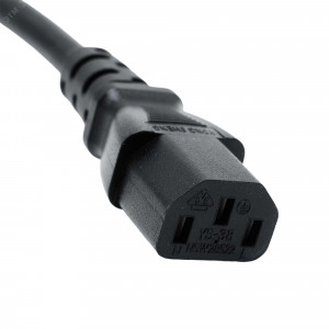 Кабель питания ДКС, IEC320 C13 - IEC320 C14, 1 м, сечение 3 х 1,5 мм R5CORD3410