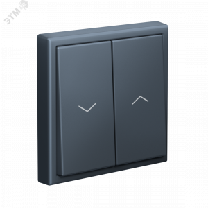 ARTGALLERY 2-клавишный выключатель для жалюзи, 2х сх.4, 10А, механизм, грифель GAL000719