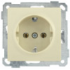 РС11-1-0-Б Розетка с з/к 16А BOLERO кремовый ERB11-K33-16