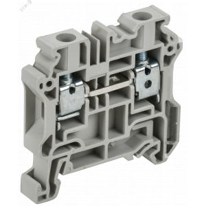 ARMAFIX Колодка клеммная CY6 винтовая 6мм2 проходная серая Ex IEK AF-CT30-00-K03-006-EX