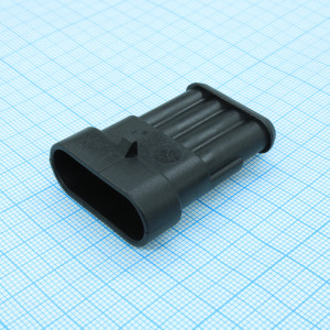 CKK7041-1.5-11, Корпус разъема, серия 1.5, вилка, 4 контакта, шаг-6 мм Operating Voltage 24V