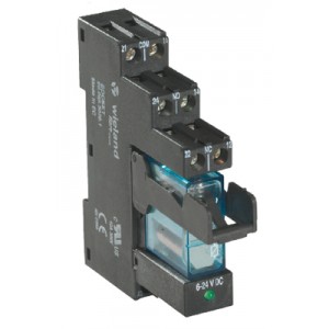 Реле FLARE MOVE 12VAC-1W-10A, Интерфейсный релейный модуль, 1 переключающий контакт, материал контакта: AgNi, рабочее напряжение: 12 V АC, номинальное напряжение переключения: 250 V AC, коммутируемый ток: 10 A, с винтовой фиксацией провода, серия flare MOVE