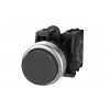 Кнопка выпуклая (черная) TS2520-0BL60-R10