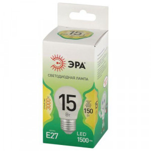 Лампа светодиодная LED 15 Вт 1500Лм 3000К шар теплый E27 220-240В LED P45-15W-830-E27 Green Line Б0067038