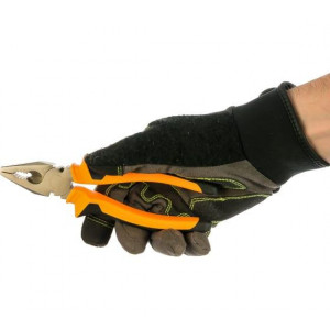 Плоскогубцы (пассатижи) 180мм двухкомпонентн. рукоятки никелир. 73/6/3/7