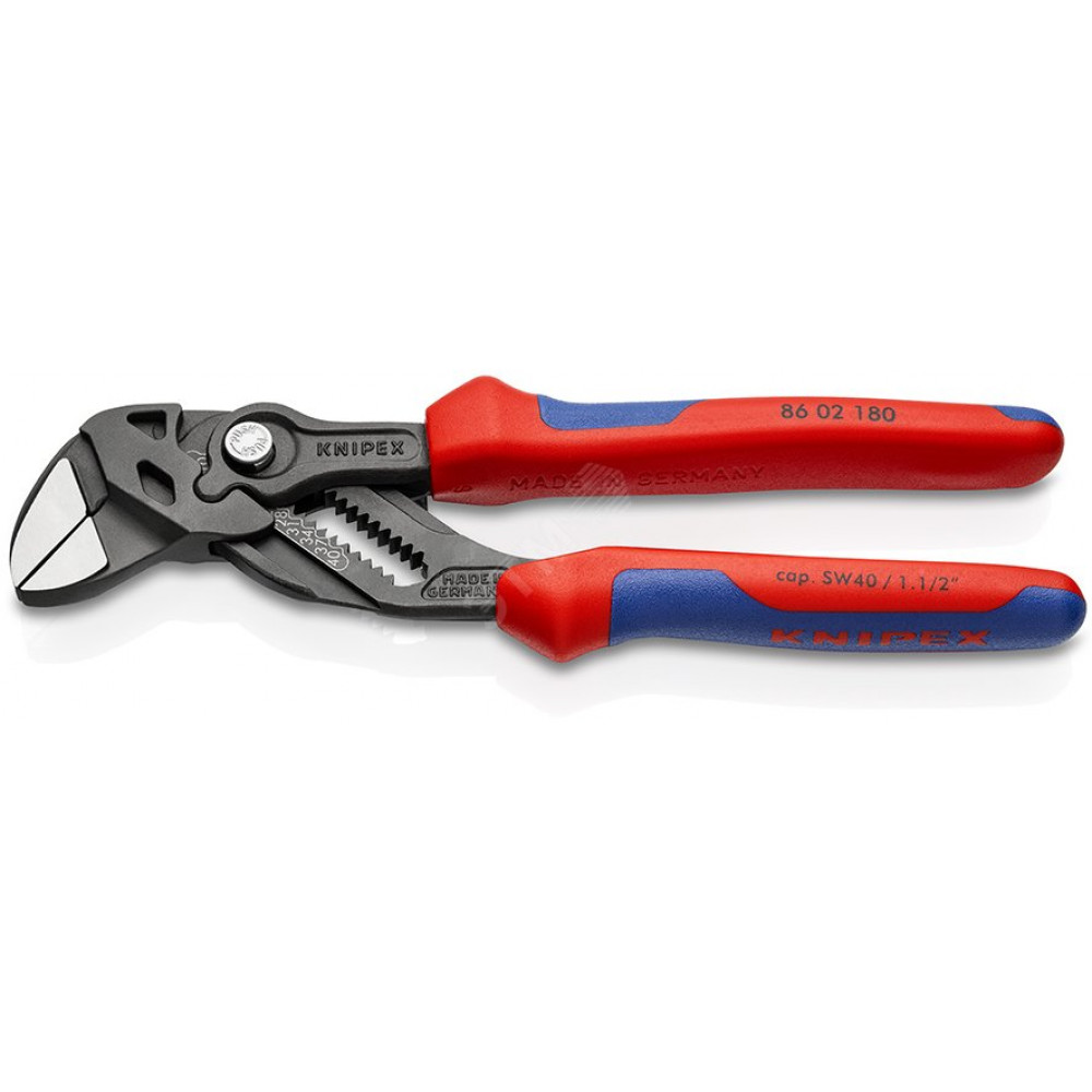 Изображение товара Клещи переставные-гаечный ключ KNIPEX KN-8602180 40 мм