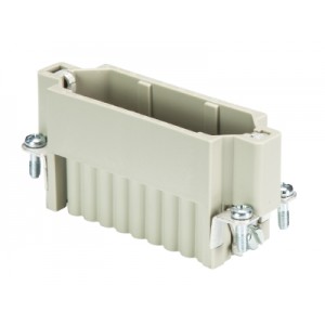 Вилочная контактная вставка 73.710.2553.0, Вилочная контактная вставка, обжимная фиксация, 25 полюсов + PE, типоразмер 16A, 250V, 10A, (обжимные контакты поставляются отдельно)