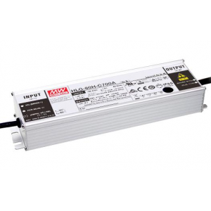 HLG-80H-C700B, Источник электропитания светодиодов 90.3Вт в корпусе с 7 выводами