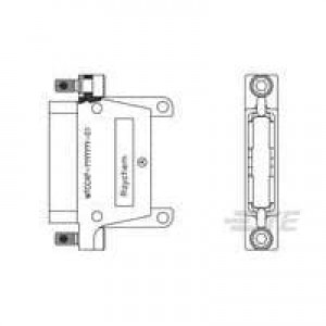 MTCC1P-010-010-01, Разъемы стоек и панелей MTCC1P-010-010-01