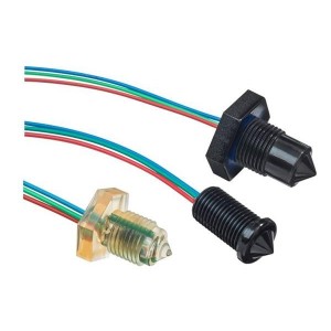 LLC500D3, Датчики уровня жидкости +80degC, 4.5-15.4VDC, M10, TTL push-pull, high in air output, polysulfone