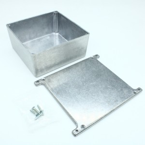 G0474F, Алюминиевый корпус с фланцами некрашеный