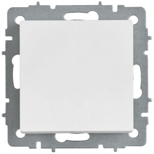 BRITE Выключатель 1-клавишный 10А ВС10-1-0-БрАБ арктический белый IEK BR-V10-0-10-K91