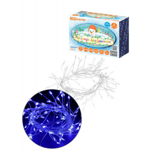 Гирлянда светодиодная "Самоцветы" 100LED, 2 м, синий, USB, IP20, SQ0361-0201