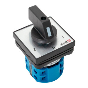 Переключатель кулачковый ПК-1-22 10А 2P -1-0-2- IP65 EKF