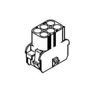 50-84-2062, Штыревые и гнездовые соединители CAP WHITE 94V-0