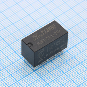 HJR1-2C-L-24VDC, Реле - катушка 24В, 2А, 2 группы на переключение