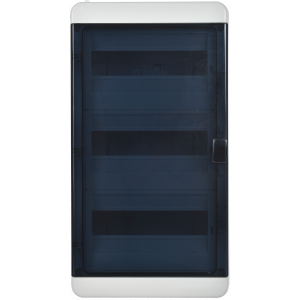 Корпус пластиковый КМПн-36 IP65 черн. прозр. дверь TEKFOR TF5-KP72-N-36-65-K03-K02
