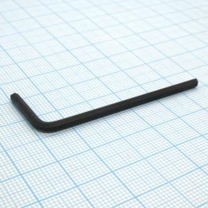 Шестигранник 350  SW 2,5,  шестигранник, форма С 6.3, выполнен из высококачественной хромованадиевой стали, полная закалка.