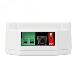 Диммер SMART-D5-DIM-IN (230V, 1A, TRIAC, 2.4G) 025038, TRIAC диммер, предназначенный для установки в подрозетник. Управляется пультами и панелями серии SMART. Питание 100-240VAC, макс.ток 1А. Габариты: 52x52x26 мм.