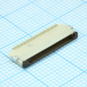 FH12-30S-0.5SH(55), FFC FPC соединитель 30 контактов 0.5мм угловой для поверхностного монтажа