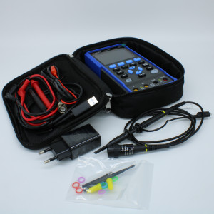 HDS242, Портативный 2-х канальный осциллограф 40 МГц с русским интерфейсом