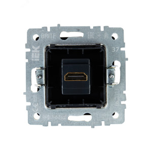 BRITE Розетка HDMI РHDMI-0-БрШ шампань BR-H10-K37