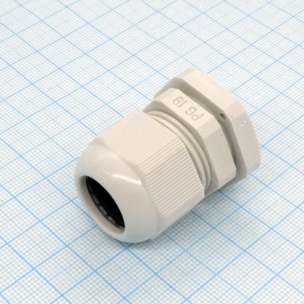 Изображение товара Кабельный ввод PG-19 серый