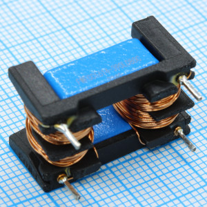 FWFCC1614-390L080C, Двойной тококомпенсирующий дроссель, 24.5*14.5*13.5мм, 39мГн, 0.8А, 1100мОм