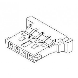 51146-1000, Проводные клеммы и зажимы 1.25 WTB P.MATE HSG HSG 10CKT 511461000
