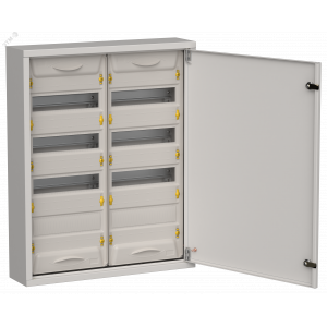 Корпус ЩРн-96 (2х48) TITAN 5 710х570х140 IP31 метал. сер. IEK TI5-50-N-2X048-31-7035