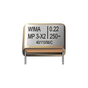 MP3X2-.33/275/20P22, Защищенные конденсаторы .33uF 275 Vac 20%