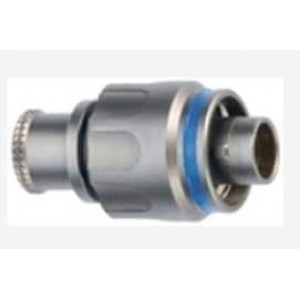 FGS.0M.303.XLMT, Стандартный цилиндрический соединитель 3P FEM CRIMP Red STRT PLUG MOLD STOP